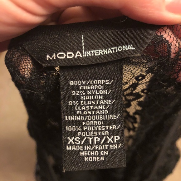 VS Long sleeve sequin and lace black dress - Picture 4 of 4